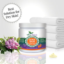 Load image into Gallery viewer, Lemon scented Ultra Balm 16 oz. Jar is the best natural, daily moisturizer for all skin types to give you milky soft skin. 