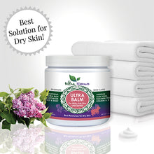 Load image into Gallery viewer, Unscented Ultra Balm 16 oz. Jar is the best natural, daily moisturizer for all skin types to give you milky soft skin. 